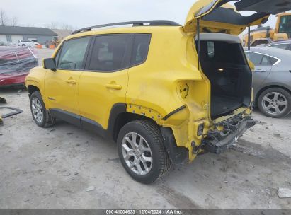 Lot #3042566690 2017 JEEP RENEGADE LATITUDE 4X4