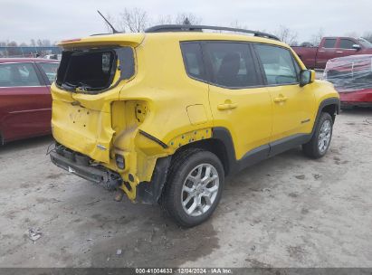 Lot #3042566690 2017 JEEP RENEGADE LATITUDE 4X4