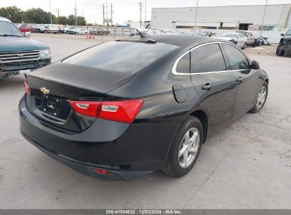 Lot #3035080684 2017 CHEVROLET MALIBU LS