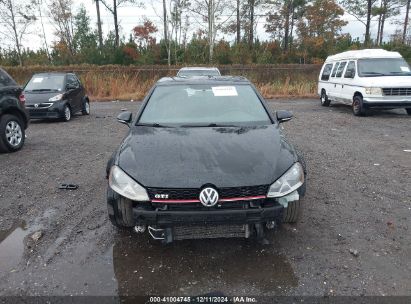 Lot #3042566681 2015 VOLKSWAGEN GOLF GTI 2.0T S 4-DOOR