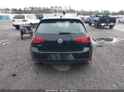 Lot #3042566681 2015 VOLKSWAGEN GOLF GTI 2.0T S 4-DOOR