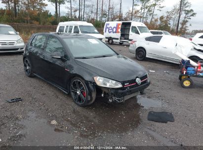 Lot #3042566681 2015 VOLKSWAGEN GOLF GTI 2.0T S 4-DOOR