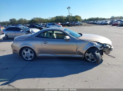 Lot #3031250440 2002 LEXUS SC 430