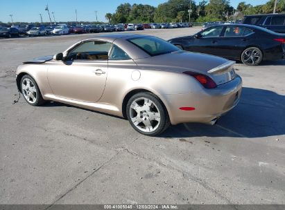 Lot #3031250440 2002 LEXUS SC 430