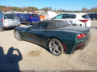 Lot #3037538443 2014 CHEVROLET CORVETTE STINGRAY