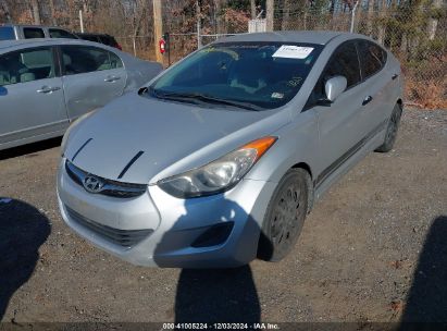 Lot #3034051608 2013 HYUNDAI ELANTRA GLS