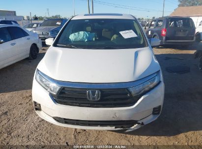 Lot #3052073454 2021 HONDA ODYSSEY EX-L