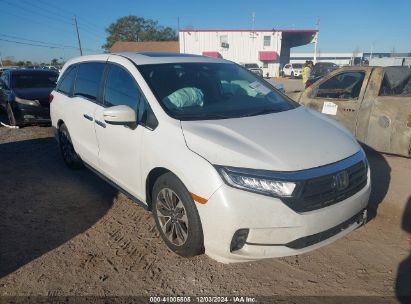 Lot #3052073454 2021 HONDA ODYSSEY EX-L