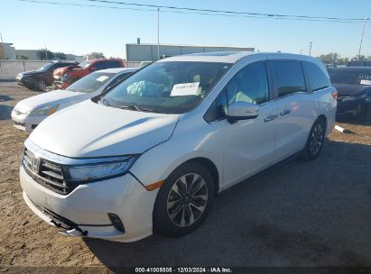 Lot #3052073454 2021 HONDA ODYSSEY EX-L