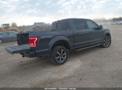 Lot #3025485198 2016 FORD F-150 XLT