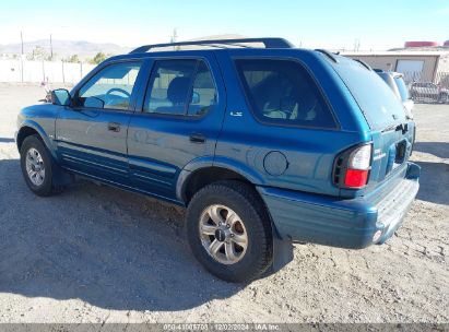 Lot #3037522730 2001 ISUZU RODEO LS 3.2L V6/LSE 3.2L V6/S 3.2L V6