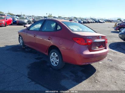 Lot #3035088916 2010 HYUNDAI ELANTRA GLS