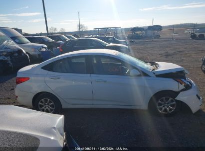 Lot #3034051502 2013 HYUNDAI ACCENT GLS