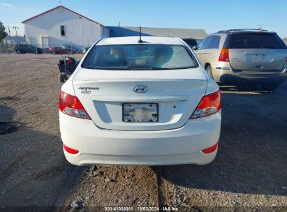 Lot #3034051502 2013 HYUNDAI ACCENT GLS