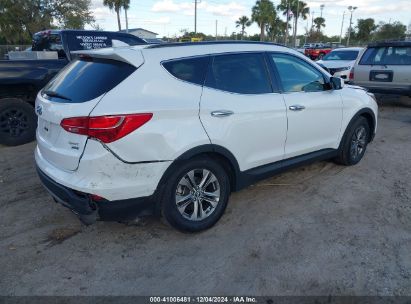 Lot #3037538376 2015 HYUNDAI SANTA FE SPORT 2.4L