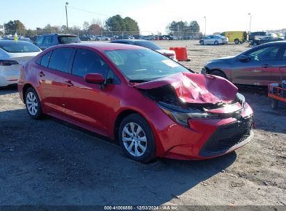 Lot #3036722019 2020 TOYOTA COROLLA LE