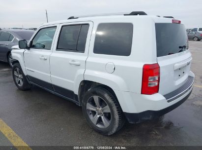 Lot #3035081035 2017 JEEP PATRIOT HIGH ALTITUDE FWD