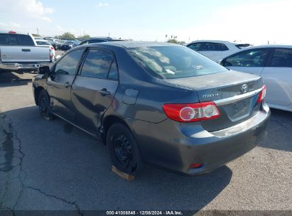 Lot #3035088911 2011 TOYOTA COROLLA LE