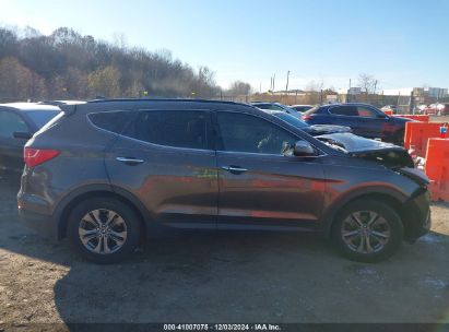 Lot #3056470753 2014 HYUNDAI SANTA FE SPORT 2.4L