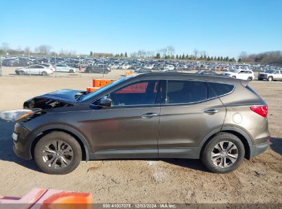 Lot #3056470753 2014 HYUNDAI SANTA FE SPORT 2.4L