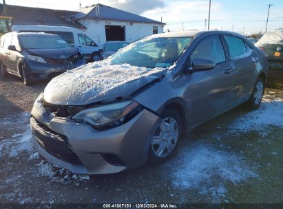 Lot #3034051382 2014 TOYOTA COROLLA LE