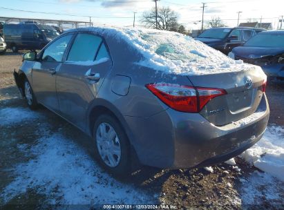 Lot #3034051382 2014 TOYOTA COROLLA LE