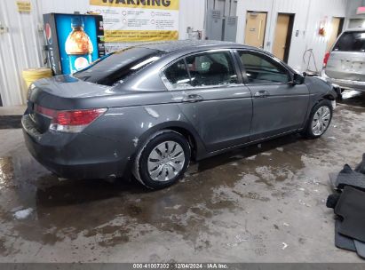 Lot #3035081028 2012 HONDA ACCORD 2.4 LX