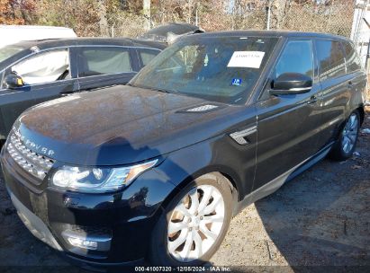 Lot #3056067807 2016 LAND ROVER RANGE ROVER SPORT 3.0L V6 SUPERCHARGED HSE