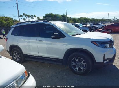 Lot #3050078272 2022 HONDA PASSPORT AWD TRAILSPORT