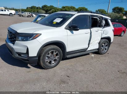 Lot #3050078272 2022 HONDA PASSPORT AWD TRAILSPORT