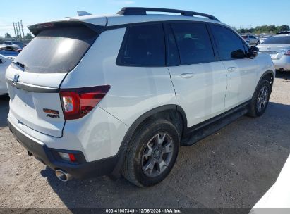 Lot #3050078272 2022 HONDA PASSPORT AWD TRAILSPORT