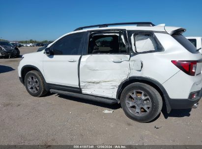 Lot #3050078272 2022 HONDA PASSPORT AWD TRAILSPORT