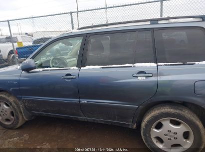 Lot #3034051513 2006 TOYOTA HIGHLANDER LIMITED V6