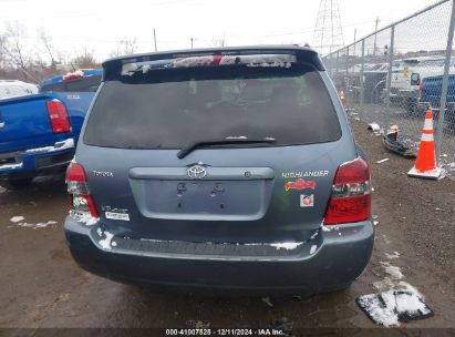 Lot #3034051513 2006 TOYOTA HIGHLANDER LIMITED V6