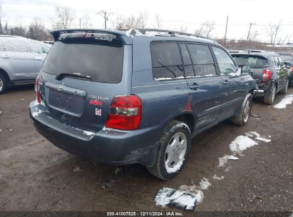 Lot #3034051513 2006 TOYOTA HIGHLANDER LIMITED V6