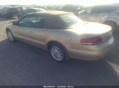 Lot #3035081021 2001 CHRYSLER SEBRING LXI