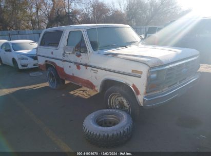 Lot #3035088907 1982 FORD BRONCO U100