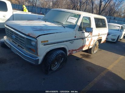 Lot #3035088907 1982 FORD BRONCO U100