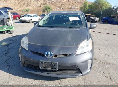 Lot #3035707904 2014 TOYOTA PRIUS TWO