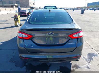 Lot #3037532406 2015 FORD FUSION ENERGI TITANIUM