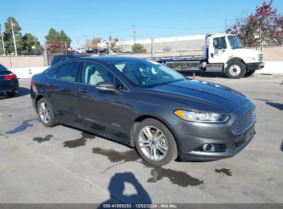 Lot #3037532406 2015 FORD FUSION ENERGI TITANIUM