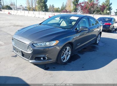 Lot #3037532406 2015 FORD FUSION ENERGI TITANIUM