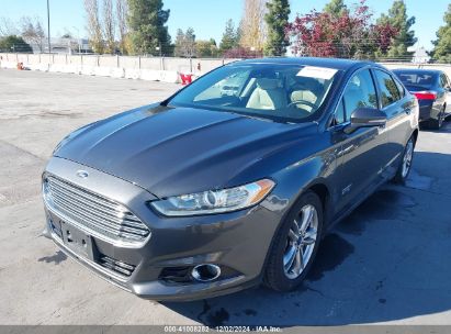 Lot #3037532406 2015 FORD FUSION ENERGI TITANIUM