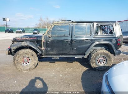 Lot #3037524190 2018 JEEP WRANGLER UNLIMITED RUBICON 4X4