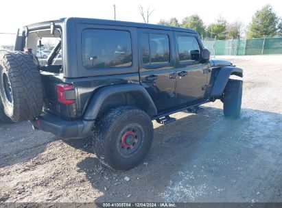 Lot #3037524190 2018 JEEP WRANGLER UNLIMITED RUBICON 4X4