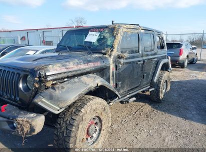 Lot #3037524190 2018 JEEP WRANGLER UNLIMITED RUBICON 4X4