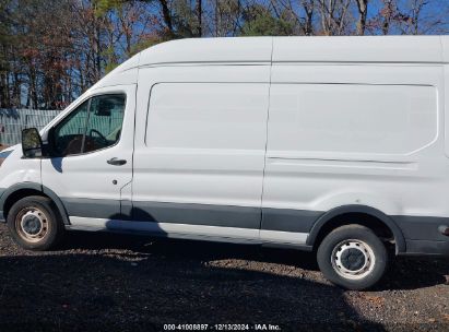 Lot #3037529377 2017 FORD TRANSIT-250 HIGH ROOF CARGO VAN