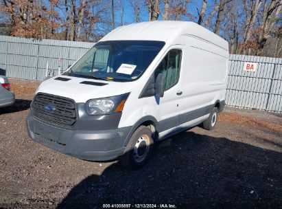 Lot #3037529377 2017 FORD TRANSIT-250 HIGH ROOF CARGO VAN