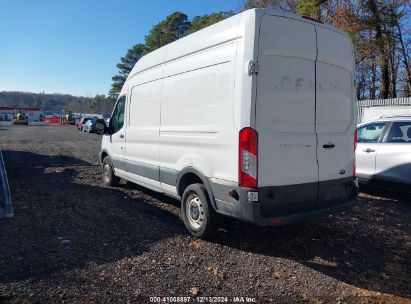 Lot #3037529377 2017 FORD TRANSIT-250 HIGH ROOF CARGO VAN