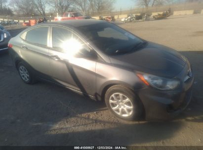 Lot #3035080997 2012 HYUNDAI ACCENT GLS